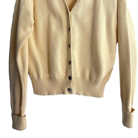Cardigan Yellow Clifford & Wills Medium - Picture 3 of 4